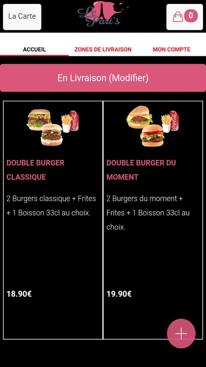 Le Pari s Burger