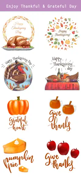 Game screenshot Thanksgiving Watercolor Set apk