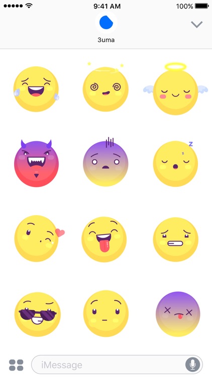 Yellow Emojis - Animated Sticker Keyboard