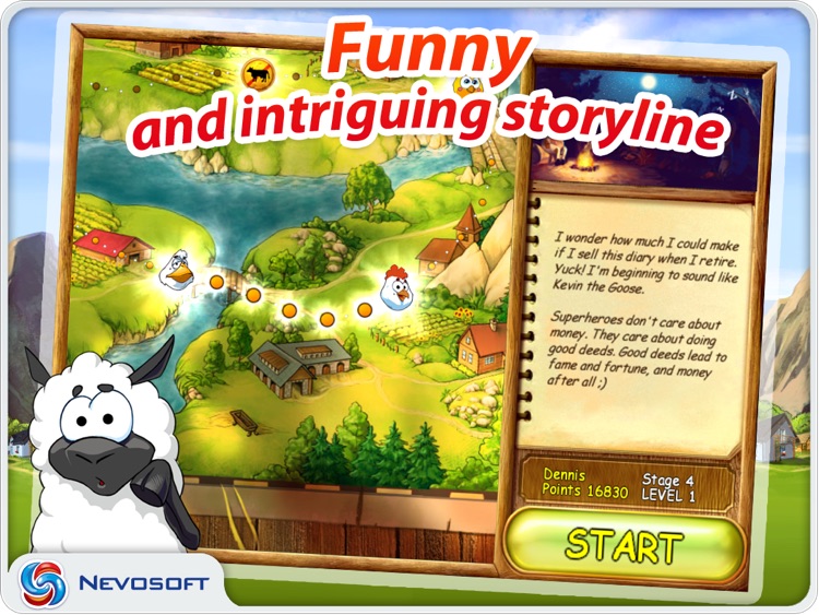 Supercow: funny farm arcade platformer HD Lite