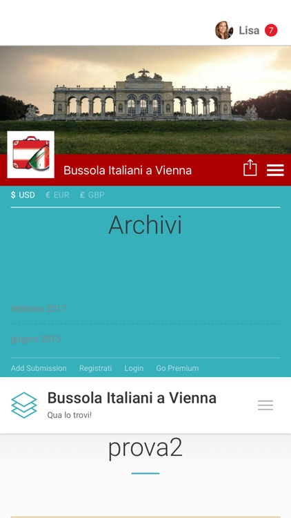 Bussola Italiani a Vienna