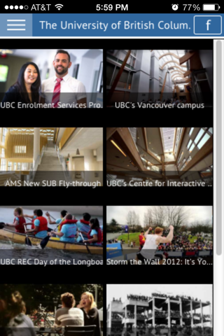 UBC Experience - náhled