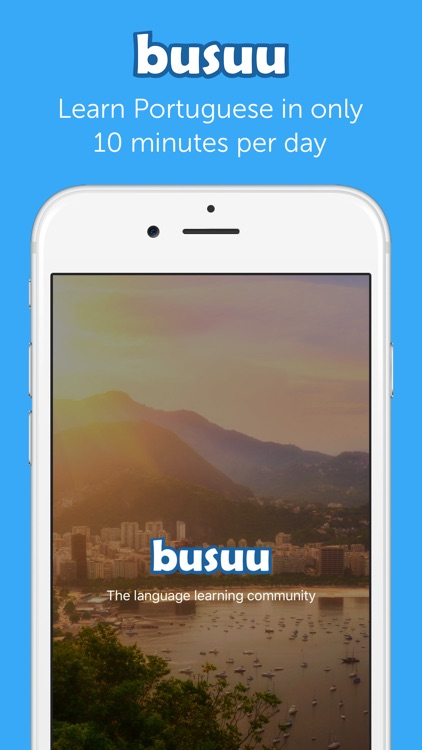 Learn Portuguese with busuu