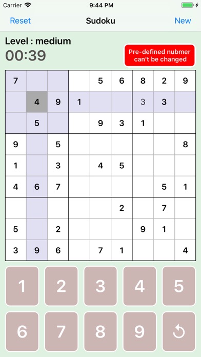 Lost in sudoku screenshot 3