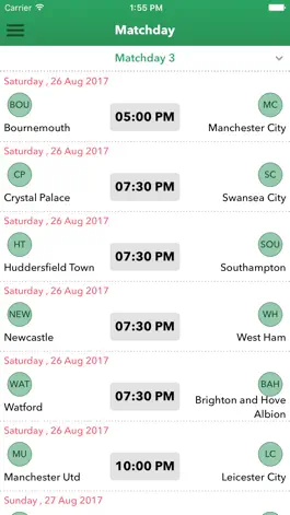 Game screenshot Live Premier League 2017-2018 mod apk