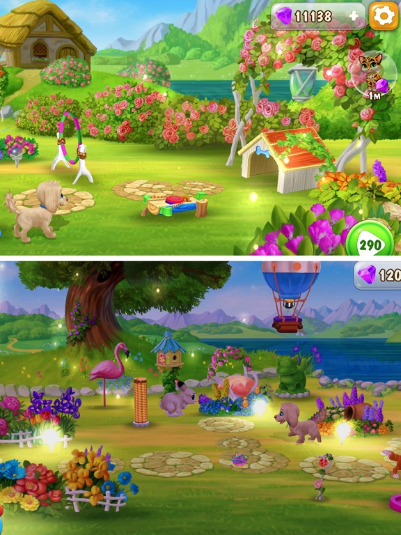 Garden Pets Puzzle для iPad