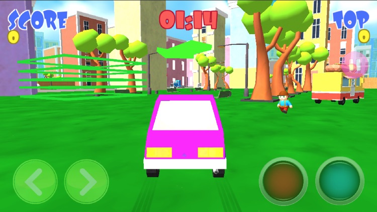 Cute Car Rider 3D : Small City