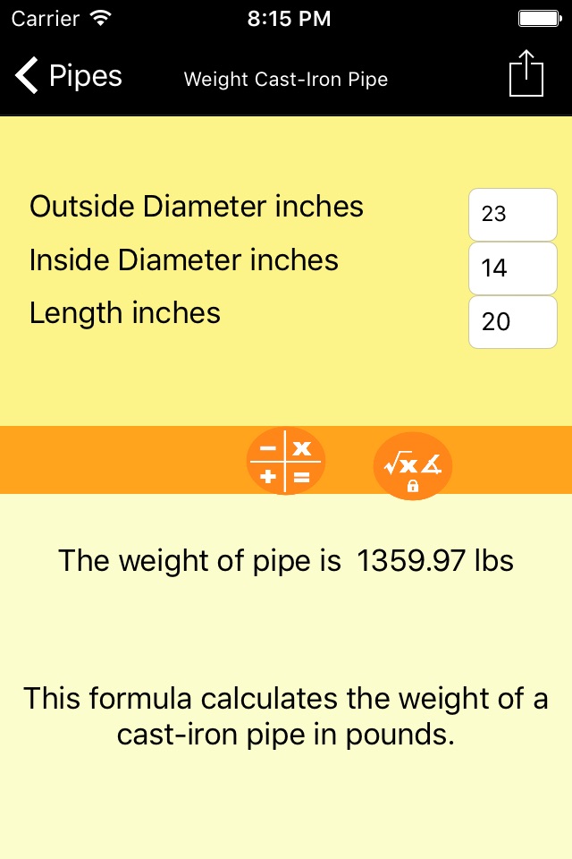 Plumbing Formulator screenshot 4