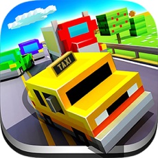 Activities of Blocky Pixel Taxi Car Racing 3D