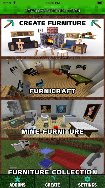 Furniture Addons for Minecraft