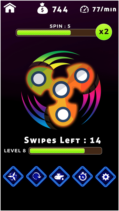 Fidget Spinner Wheel screenshot 3