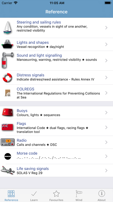 Marine Rules & Signals Screenshot 1