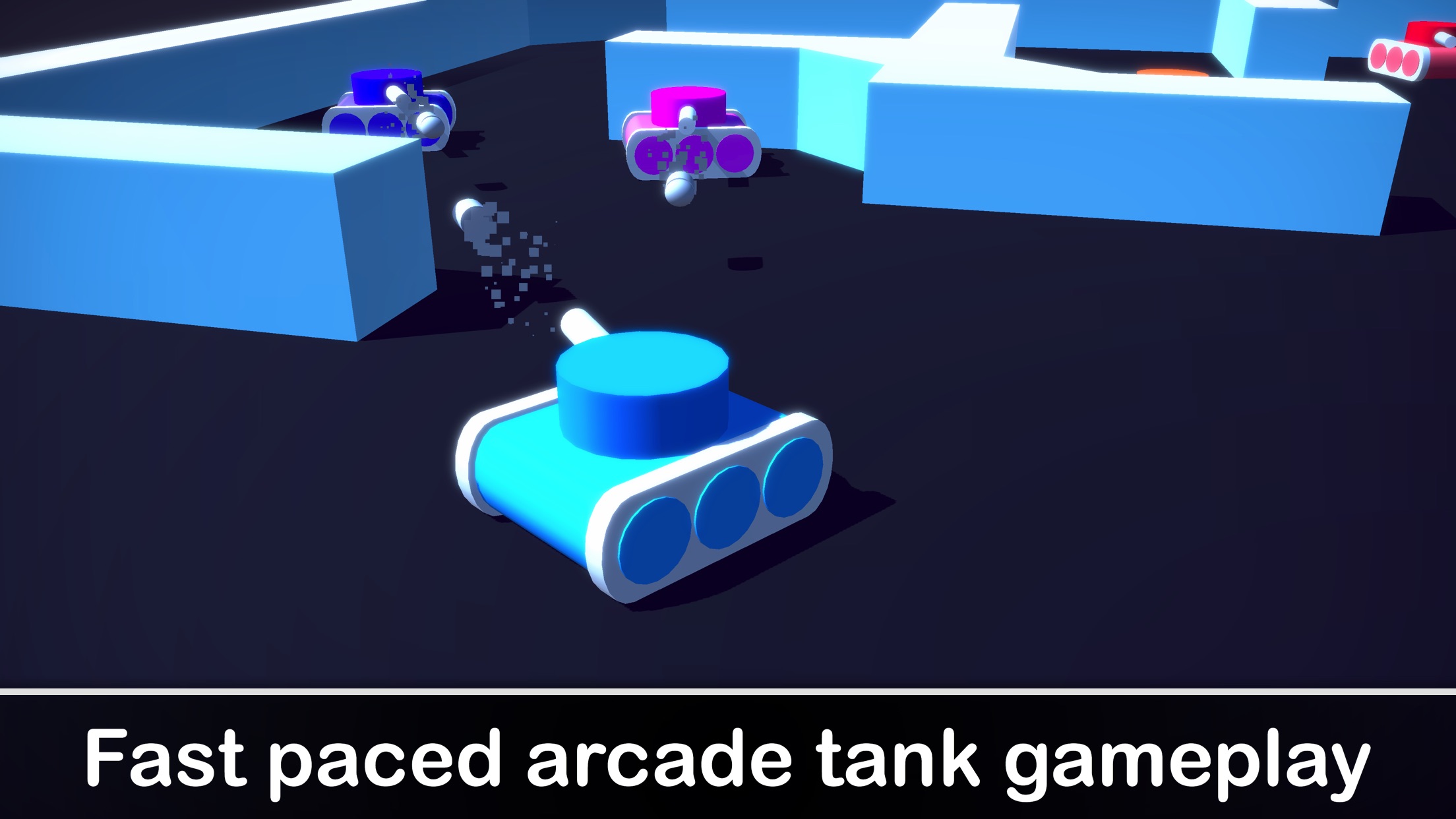 Screenshot do app Tiny Tanks!