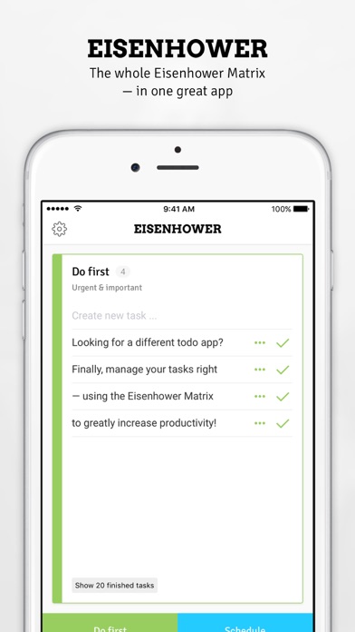 How to cancel & delete Eisenhower from iphone & ipad 1