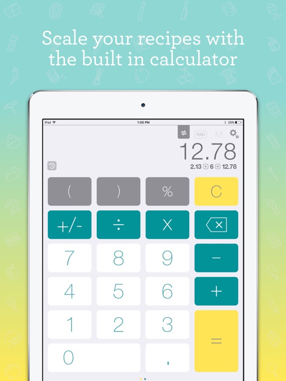 CookConvert Pro Calculatorのおすすめ画像3