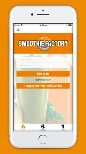 Smoothie Factory Rewards