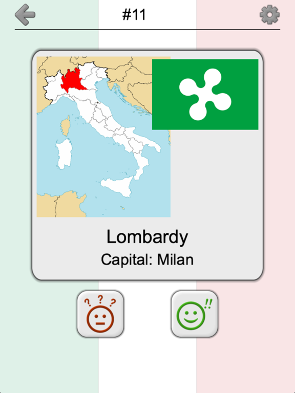 Italian Regions - Italy Quiz Screenshots