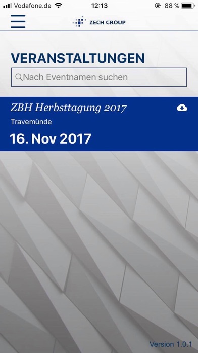 ZechGroup EventApp screenshot 2