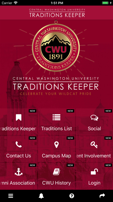 CWU Traditions Keeper screenshot 2