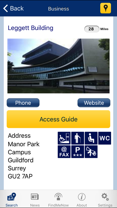 How to cancel & delete AccessAble – Uni of Surrey from iphone & ipad 3