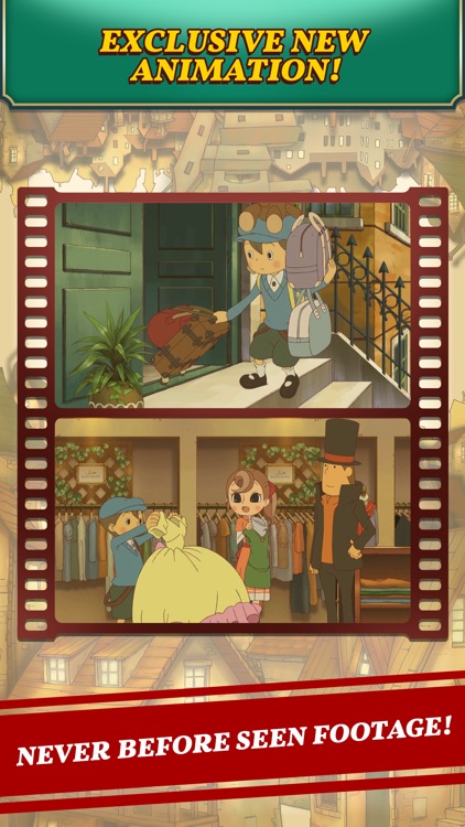 Layton: Curious Village in HD screenshot-3