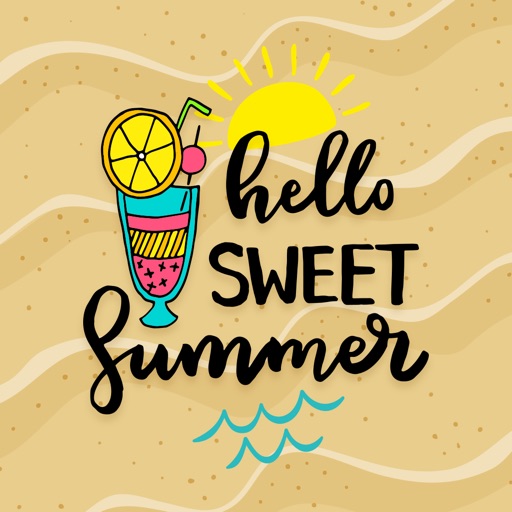 Beautiful Summer Quotes Icon