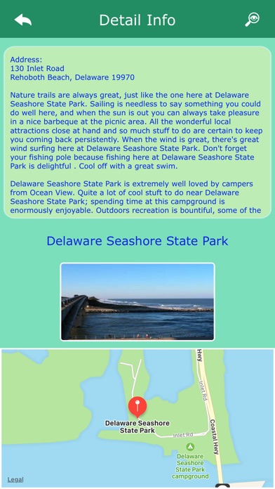 Delaware Campsites screenshot 3