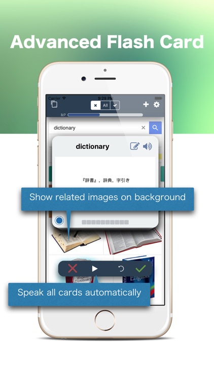 Flaca - Flash card app for language learner -
