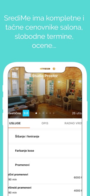 SrediMe: Saloni lepote Srbija(圖3)-速報App