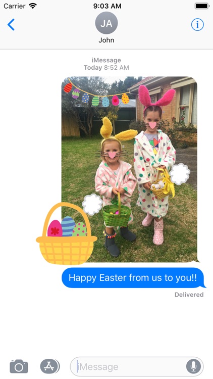 Stuck On You Easter Stickers