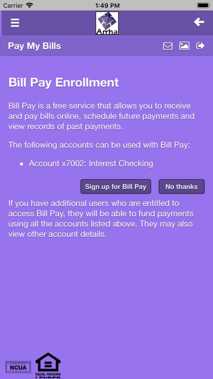 Arrha Mobile Banking screenshot-3