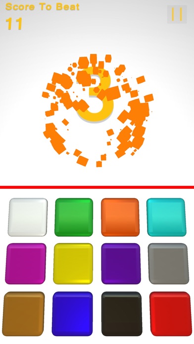 Color Cubes: Stroop Puzzle screenshot 3
