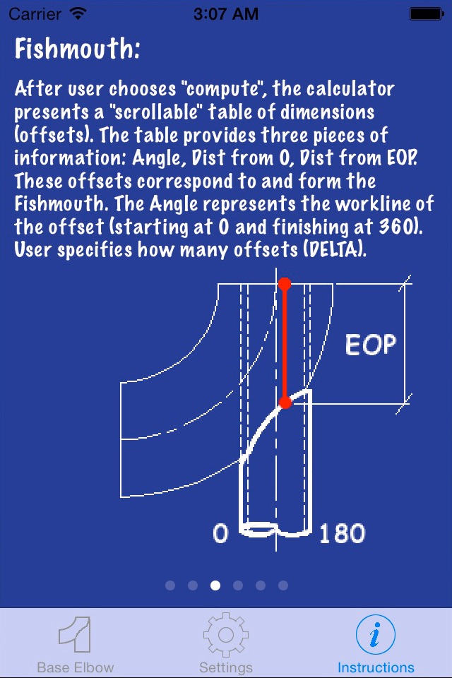 Piping Base Elbow Layout Calc screenshot 4