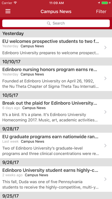 Edinboro University screenshot 4