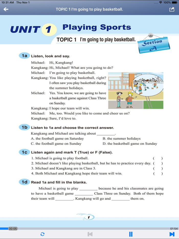 北京仁爱版初中英语八年级上下册