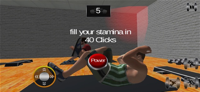 Gewichtsverlust Fitnessraum Training