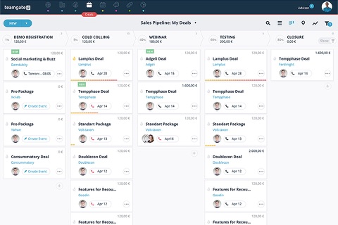 Teamgate CRM screenshot 2
