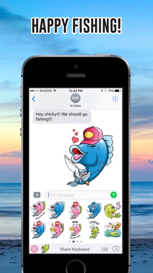 FishingMoji - Fishing Emojis(圖4)-速報App