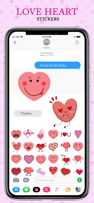 Lovely Heart Stickers(圖4)-速報App