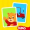 Kids can easily learn first words from categories like animals, birds, fruits, vegetables, shapes, professions, vehicles, insects and food items with flash cards