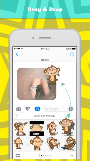What The Monkey stickers(圖3)-速報App