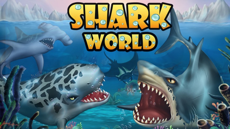 SHARK WORLD -water battle game screenshot-0