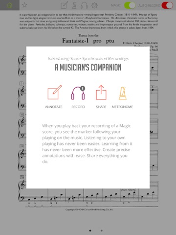 Interactive Piano Sheet Music screenshot 3