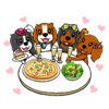 Hilarious Friends - Cavalier Dog Sticker