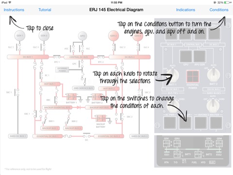 ERJ 145 Electrical Diagram screenshot 3