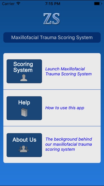 ZS Maxillofacial Trauma Score