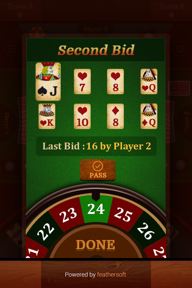 28 Card Game (Twenty Eight) screenshot 2