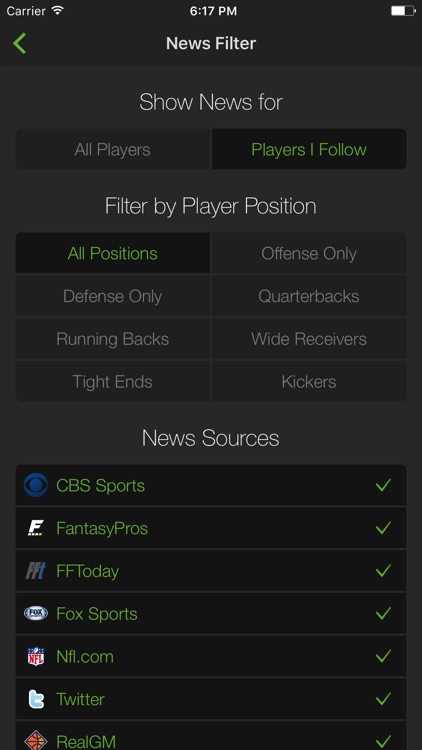 Playerline Fantasy Sports News screenshot-4