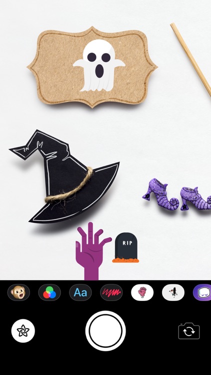 Minimal Halloween Stickers