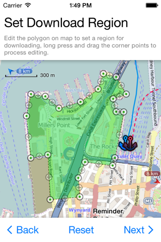Map Plus Navigation Real Time Offset Adjustment